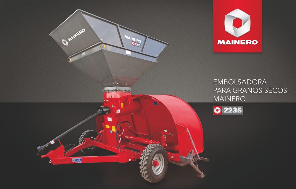 EMBOLSADORA DE GRANOS SECOS MAINERO INCLUYE KIT DE TIRO